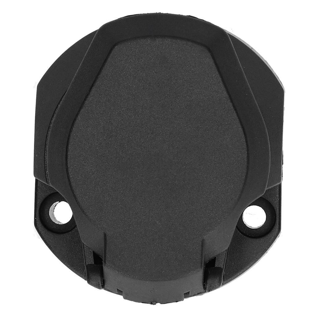 European 7 Hole Adapter Waterproof Connector Power Cord Socket for Trailer RV Commercial Vehicle