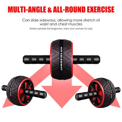 Abdominal Roller Exercise Wheel Fitness Equipment Mute Roller For Arms Back Belly Core Trainer Body