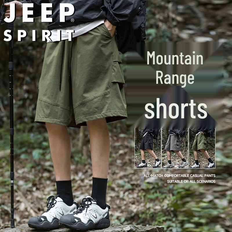 JEEP SPIRIT Men s Summer Casual Cargo Shorts 4XL