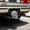 Pick-up Truck Anhängerkupplungsabdeckung Piraten Totenkopf Anhängerabdeckung, 3D Geschnitzte Anhängerkupplungskugel für SUV Wetterbeständig Pick-up, Staubdichte Schutzkappe Anhängerkupplungskugel,