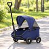 Small Pet Prams Spacious Foldable Ventilated for Outdoor Walks, Shopping Trips, Errands