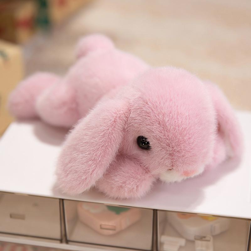 Long Rabbit Ears Cartoon Animal Stuffed Plush Toys Doll Children Holiday Gift