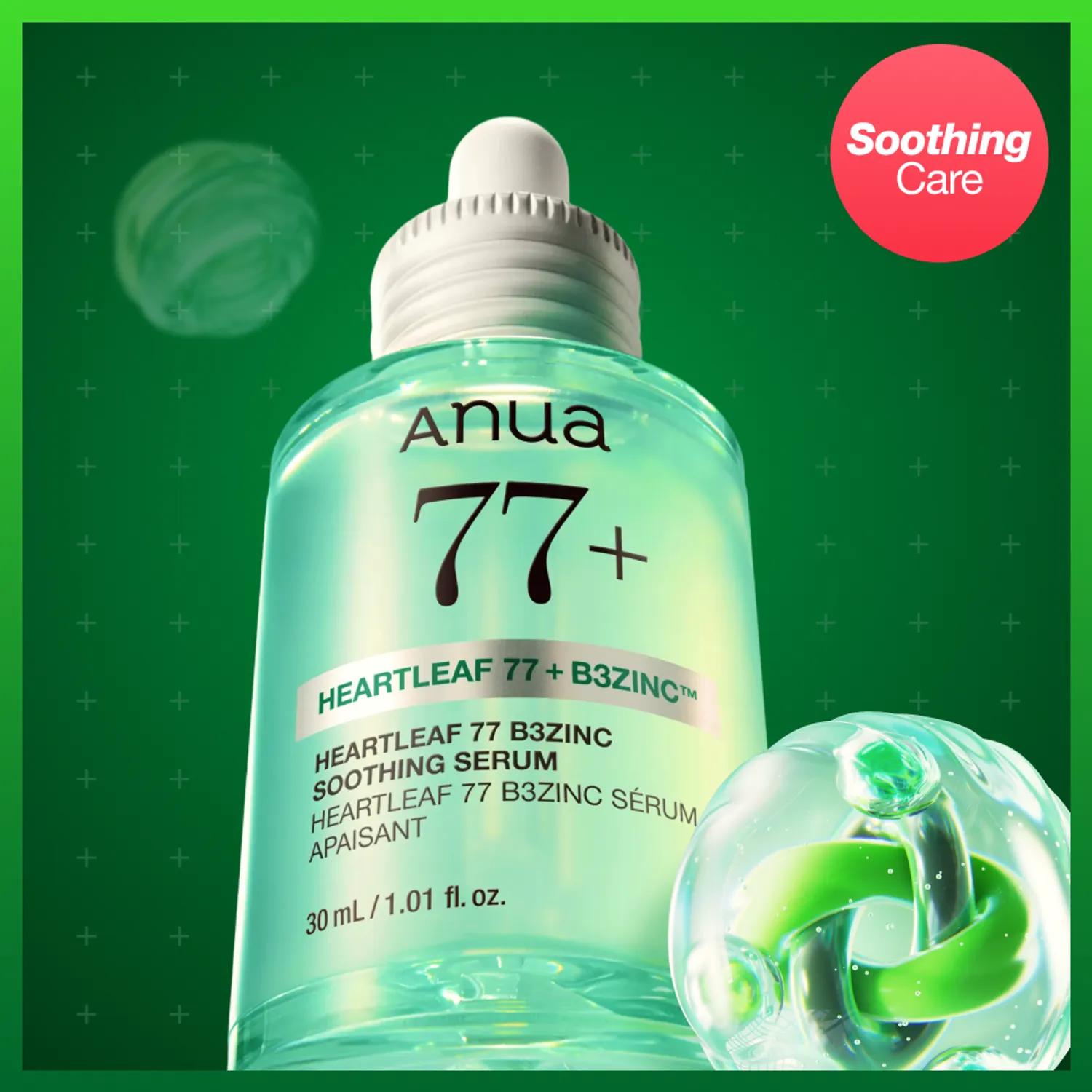 Anua Heartleaf 77 B3Zinc Soothing Serum 30ml Soothing Serum 30ml