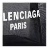 Balenciaga Small Duty Free Mesh Tote Black/White Women Tote_bags 7416032AADB1090
