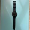 Used Swatch Chronograph Black Analog Watch