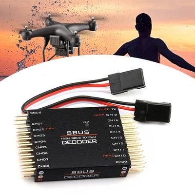 SBUS To PWM/PPM Decoders 16 Channel Converter Receiver Signal Transverter For Futaba Frsky Orange Signal Transformer