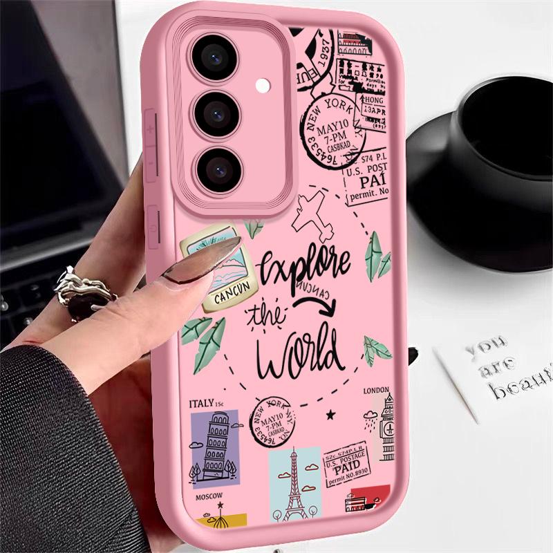 Landmark Case For Samsung Galaxy A56 A36 A26 A16 5G A55 A35 A15 A54 A34 A17 A37 A57 S20 FE S21 S22 S23 S26 S24 S25 Ultra Capa