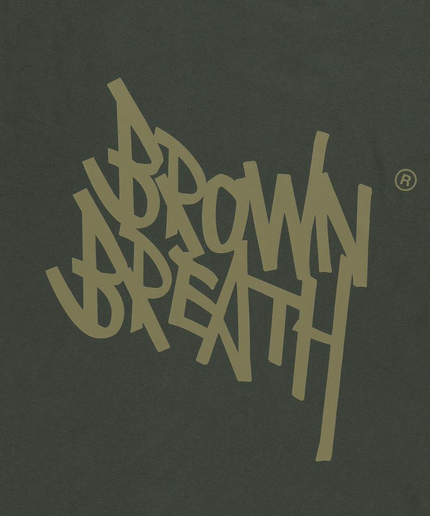 BROWNBREATH Tag Tee - Khaki