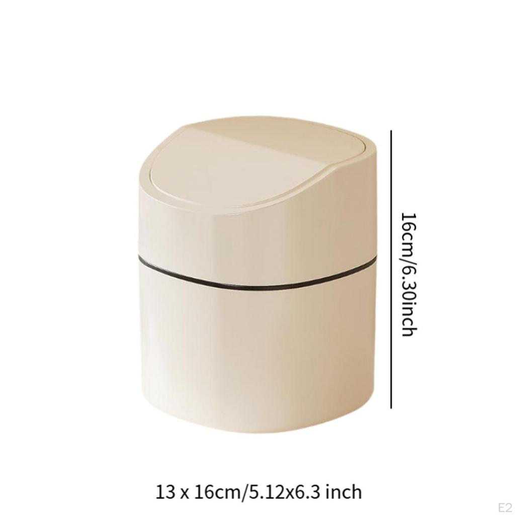 Compact Garbage Bin for Home and Outdoor Use