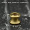 Bedroom Table Lamp Body Diy All Brass Decorative Parts I-Shaped Horn Cylindrical Beside Lamp Accessories Assembly Maintenance