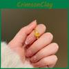 Retro Style Open Finger Ring With Layer For Womens Trendy Hand Jewelry