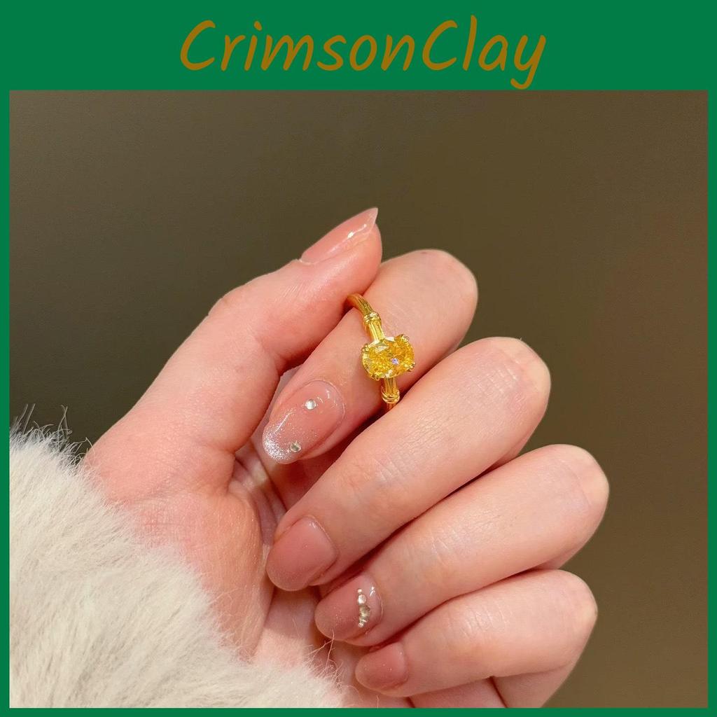 Retro Style Open Finger Ring With Layer For Womens Trendy Hand Jewelry