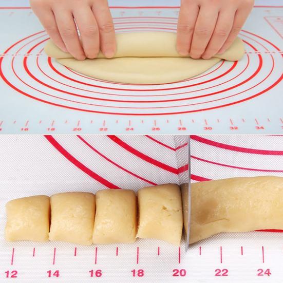 30x40cm Silicone Baking Mat Kneading Dough Pad Kitchen Bakeware Cooking Tool