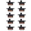 10pcs 6 Pin 3 Position Micro Mini Toggle Switch SS-23D32G6 Panel Mount Slide Switches 6mm 50V 0.5A Vertical Latching