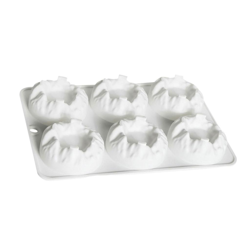 Snow Mountain Shaped Bakewares Heat Resistant Silicone Mold for Mousse Chocolate Baking Kitchen Cake Decorating Tool