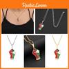 Necklace Palestine Pendant Stainless Steel Ethnic Style Couple Gift Accessories