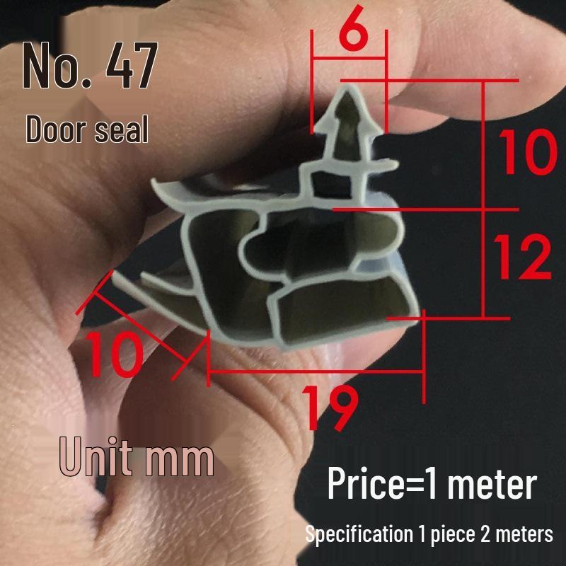 Magnetic Door Seal Strip for Refrigerator, Wine Cabinet, and Sterilization Cabinet