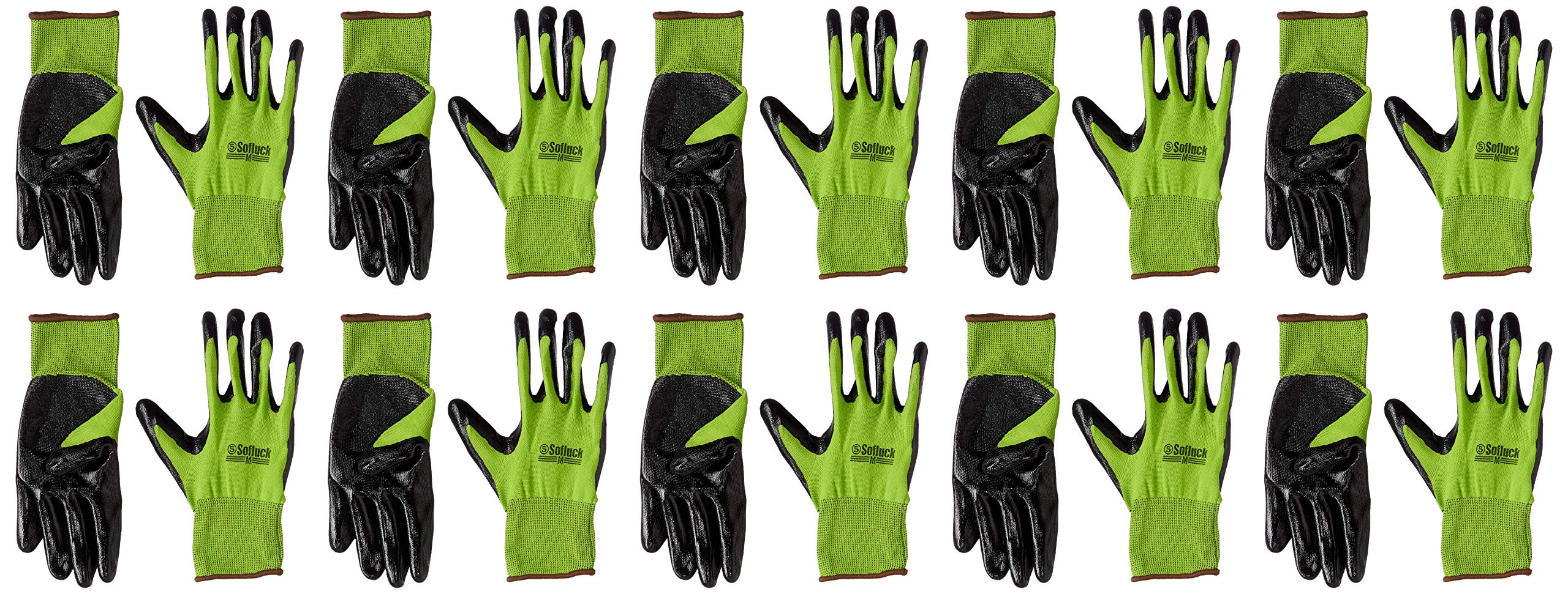

Work Gloves Soft Easy Green Japan M to Japanese size [Margo] #2300 (10P) (equivalent M)