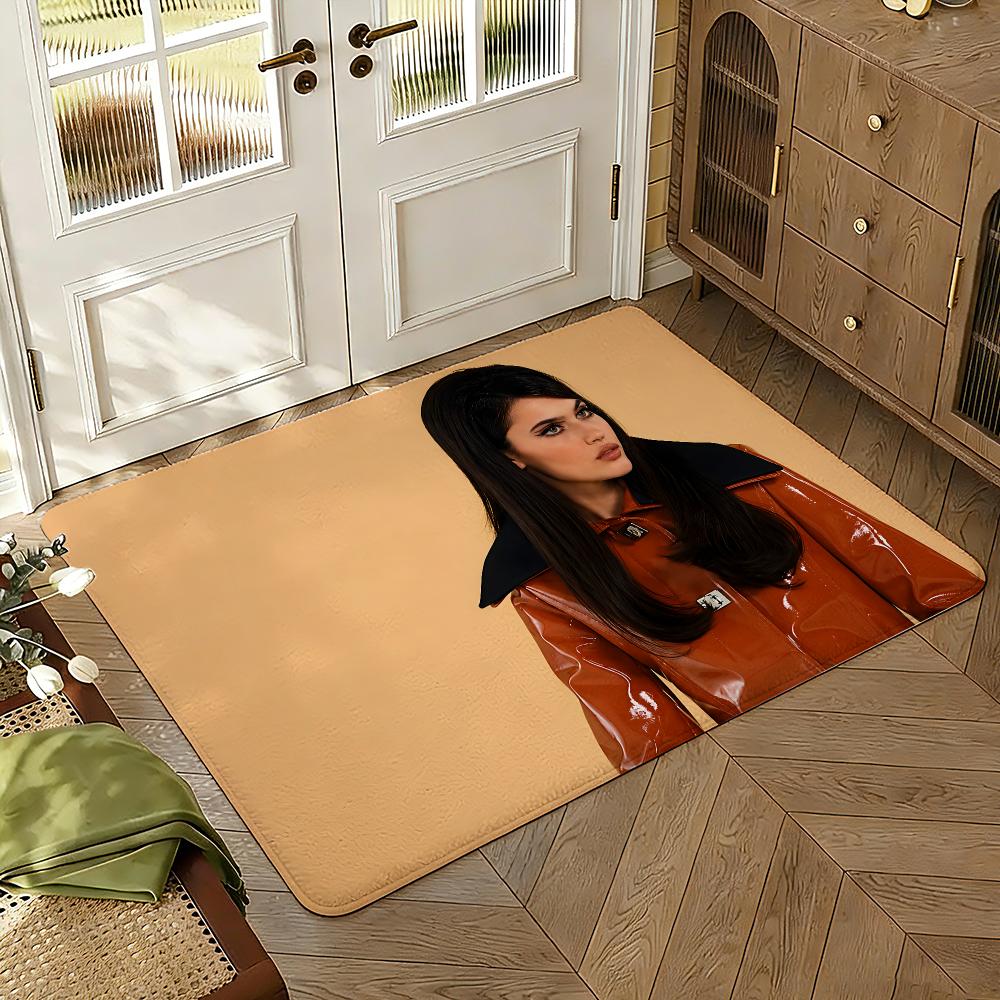 Tappetino per pavimenti Singer S-Sienna Spiro The Visitor Morbido Spesso Assorbente Antiscivolo Tappetino per porta camera da letto soggiorno Tappeti in flanella per la casa