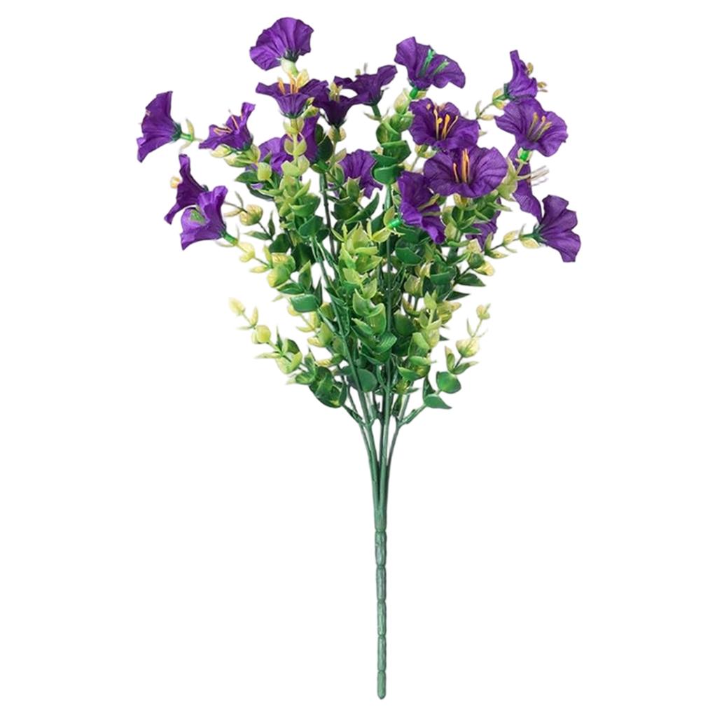 7-Head 3-Mesh Artificial Flowers/Plastic Plants, Suitable For Outdoor Decoration, Weddings, Family Gardens, Terraces, And Porch Decoration.