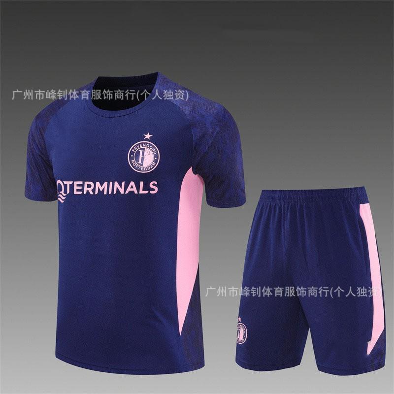 2526 Football Training Clothes Children's Suit Eindhoven Short-sleeved Shirt Club Same Style