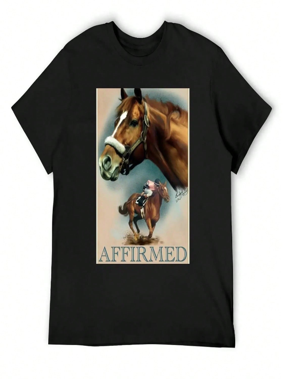 Affirmed With Name Plate T-Shirt Cute Tops Shirts Graphic Tees Aesthetic Clothes Customs Tshirts For unisex S разноцветный