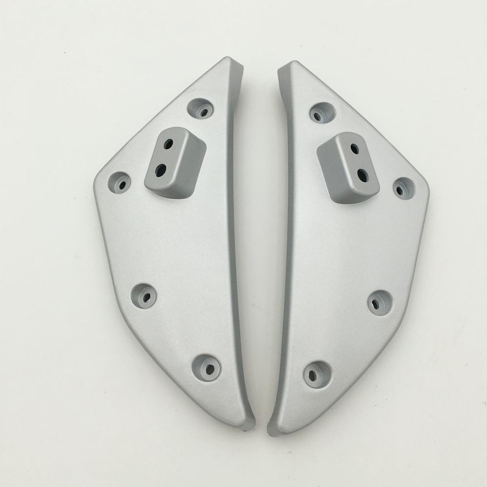 For BMW F650GS/DAKAR 2000-2007 Turn Signal Fixing Plate серебряный
