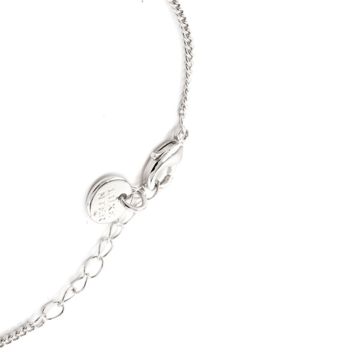 Bracelet - LUXENTER - Wilya - Zircone Cubique - Plaqué Finition En Rhodium - 17 Cm + 3 Cm D'extension