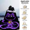 Customiz Name Personality Smiling Critters Blanket Soft &Warm Sofa Office Bed Travel Lunch Break Blanket, Gift Suitable All Seasons