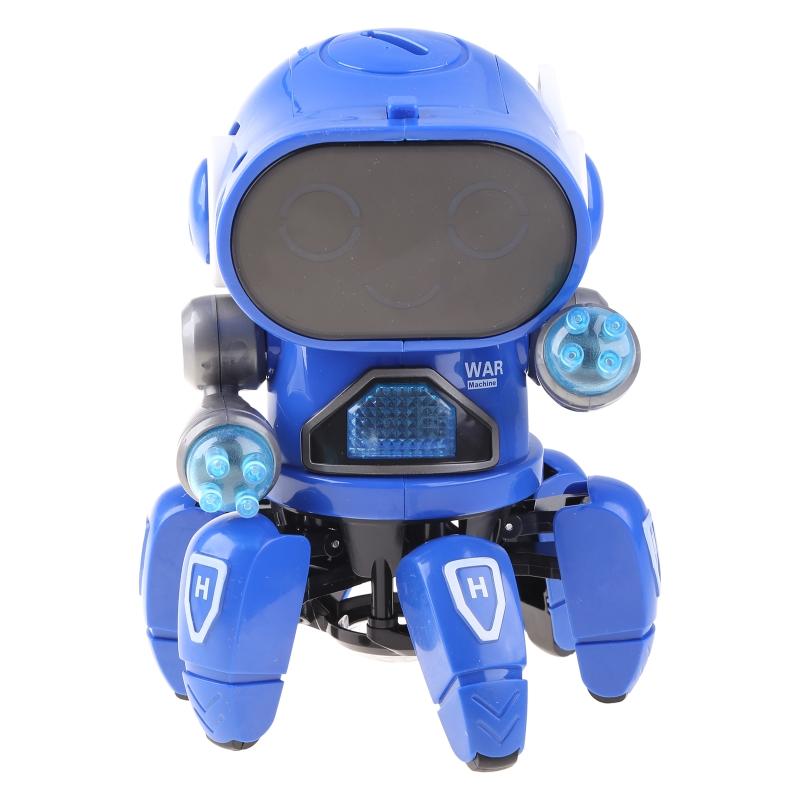 White/Pink/ Orange/ Blue Dancing Walking Robot Electric Dancing Robots for Kids Toddlers Boys & Girls Music Robot