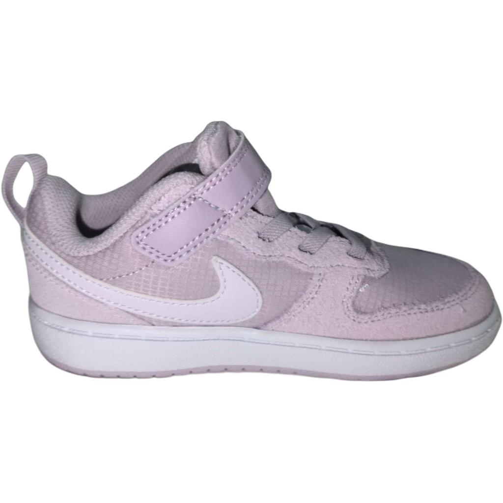 Nike Court Borough Low 2 Wygodne Miękkie Półbuty do Chodzenia Buty Dziecięce Różowe CD6971-500
