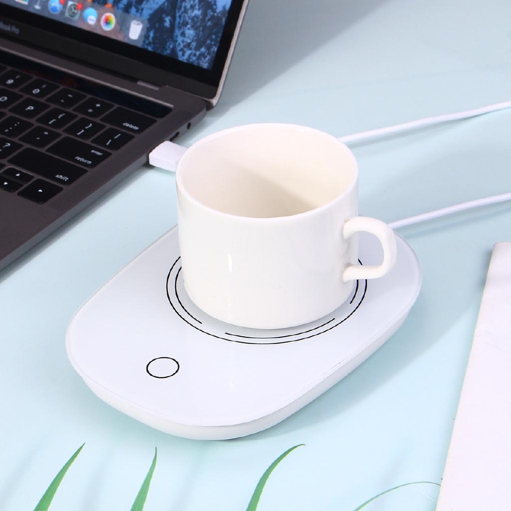 

220V Подогреватель для чашек USB Нагревательный коврик USB Гаджеты Противоскользящий коврик с подогревом для горячих напитков с функцией таймера и умным сенсорным экраном
