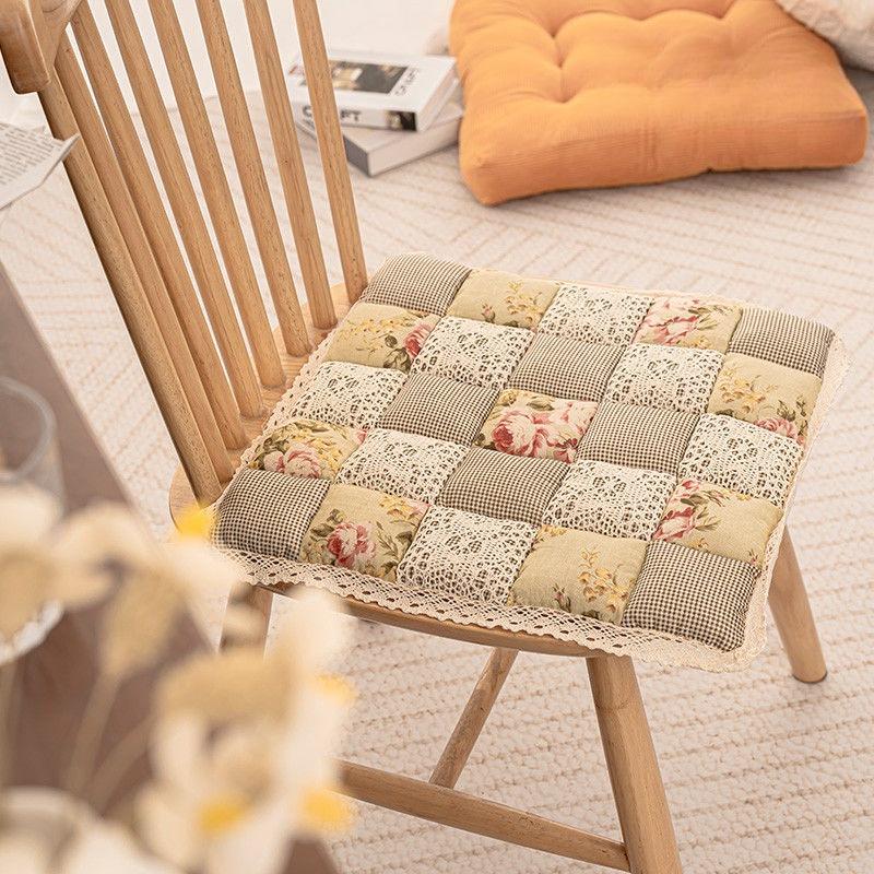 Lace Non-Slip Chair Cushion Pad for Dining and Living Room