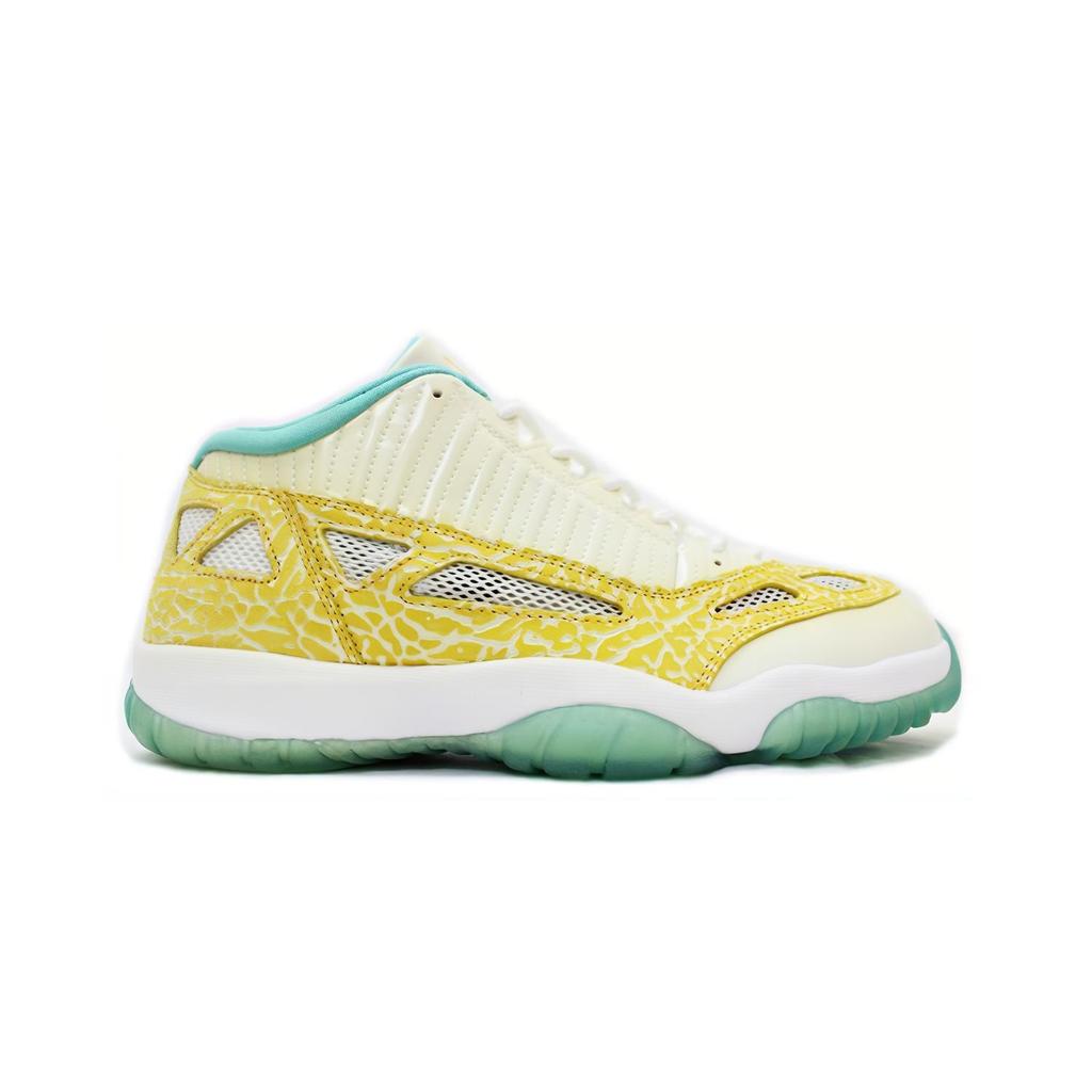 Jordan Air Jordan 11 Retro Low IE Azure 2007 Low Top Vintage Basketball Shoes Men's Blue White 316319-171