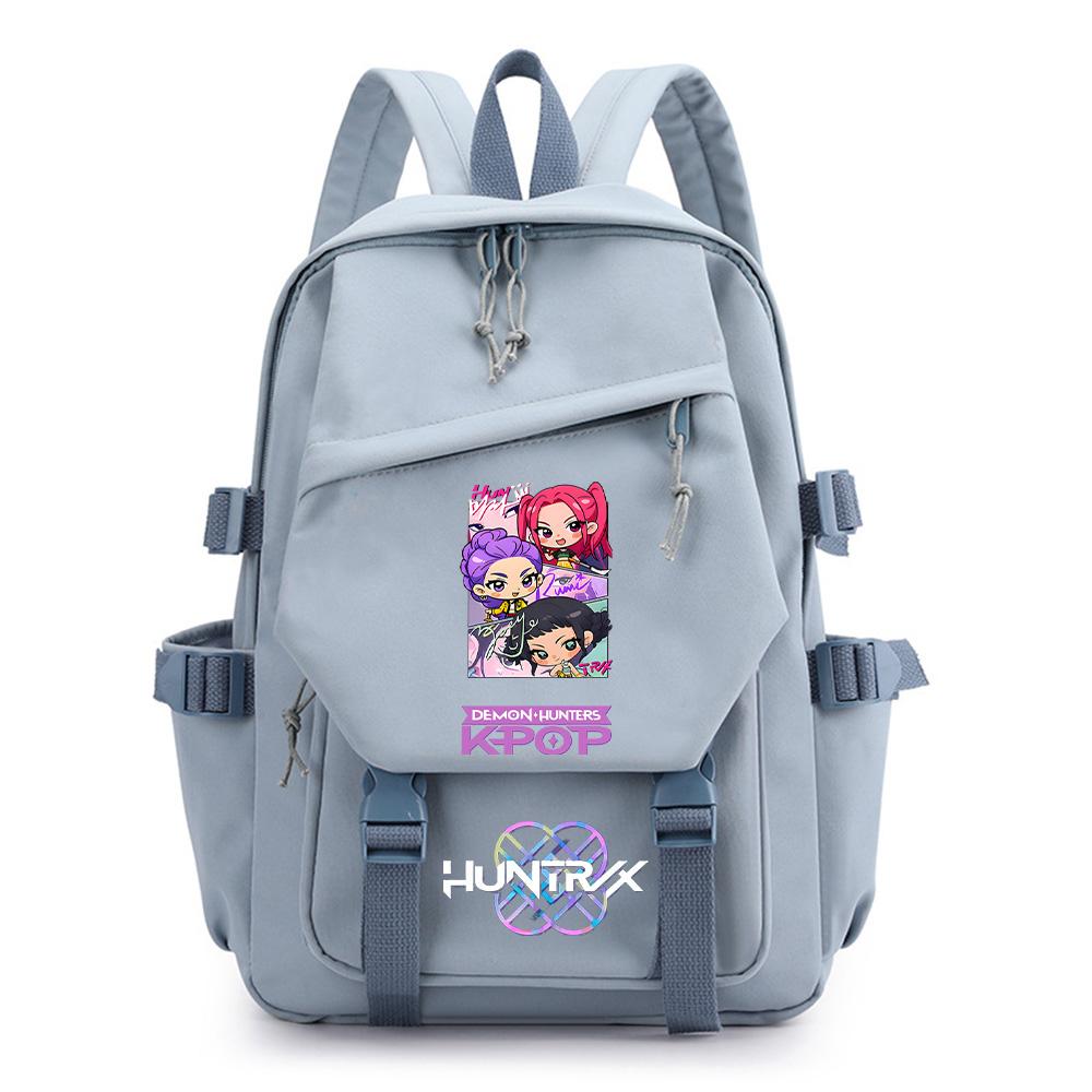Anime Kreslený K-Pop Lovci Démonů Potisk Batoh pro Teenagery Děti Studenta Školní Taška Dívka Dítě Dárek Ženy Velká Kapacita Vodotěsná Cestovní Taška