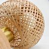 Retro Led Bamboo Woven Ceiling Lamp Corridor Aisle Living Room Ceiling Light E27 Woven Lamps Decorative Fixtures