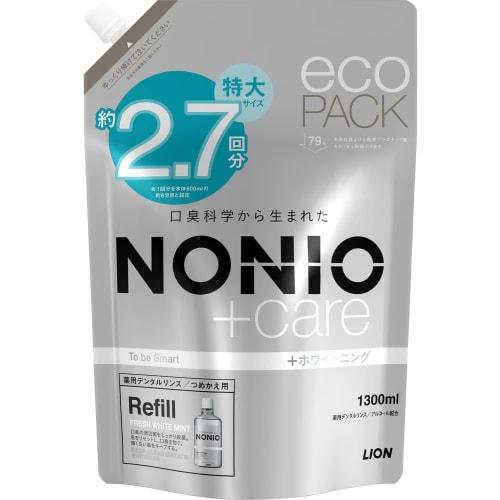 

Lion NONIO Dental Rinse Whitening Refill 1300ml