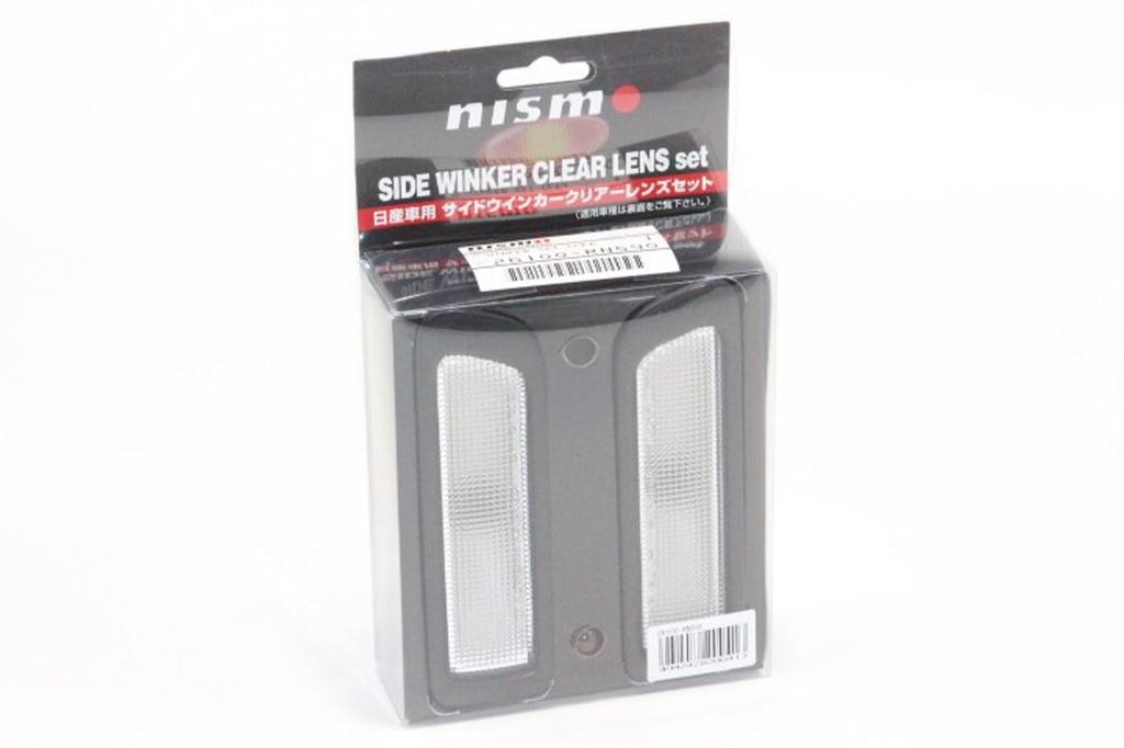 Nismo Side Turn Signals with Clear Lenses for Nissan Skyline BCNR33 GT-R (Part Number 26100-RN590)