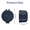 Universal Plastic Stove Knob Covers Dustproof Anti-dirty Gas Stove Knob Cover Non-slip Switch Cover Security Protection