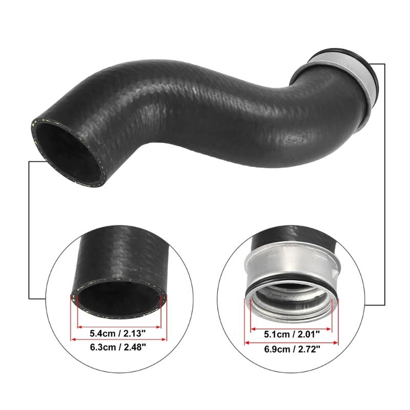 Intercooler Turbocharger Hoses Replacement A6395280982 6395280982 for W639 Auto Part Air Intake Hose