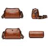 Women High Quality Soft Leather Shoulder Bags Luxury Designer Purses Crossbody Bag Ladies Vintage Messenger Commuting