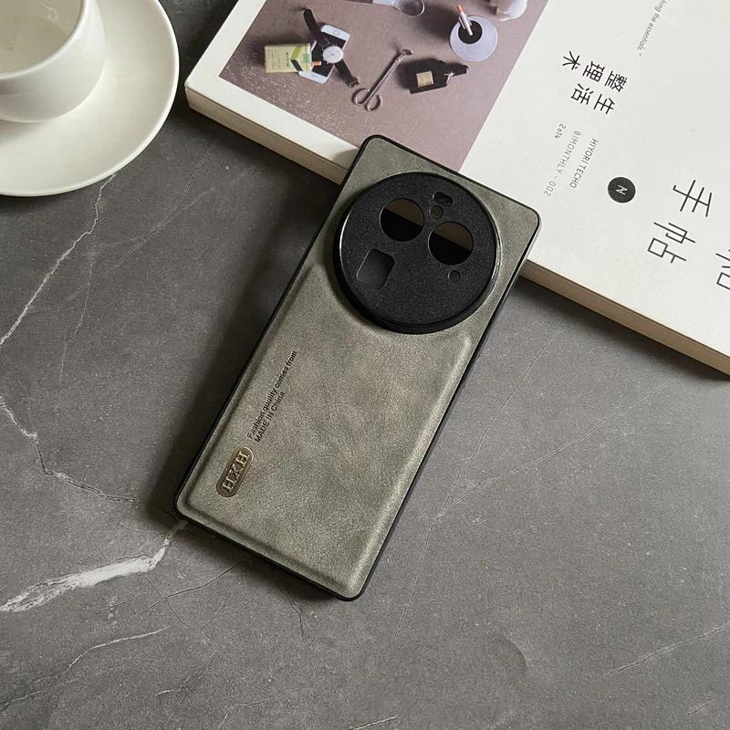 Magnetické pro OPPO Find X7 Ultra X6 Pro Realme GT5 11 Plus Reno 12 10 8T Pouzdro Kožené Matné Měkké Plné Kryt na Ochranu Fotoaparátu Skořepina
