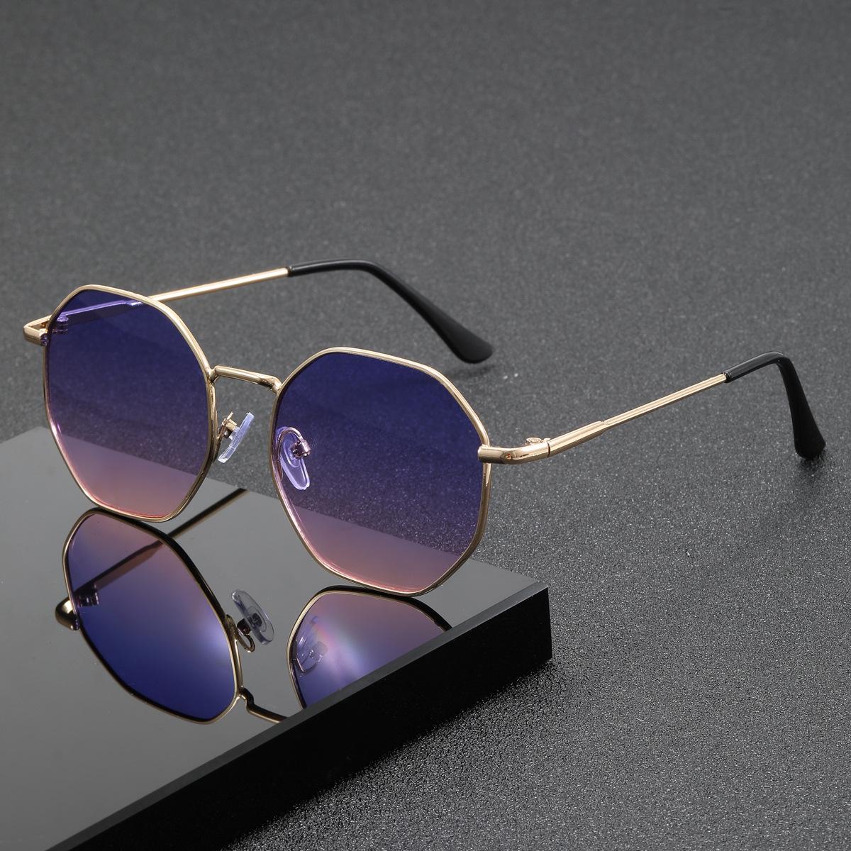 2025 Retro Fashion Metal Full-Frame Sunglasses – Trendy Unisex Outdoor Street Style Sunshades