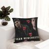 Dean Winchester Supernatural Television Pillow Cover Cushion Cover Pillow Case Fashion Pillowcases For Sofa Bedroom Home Decor