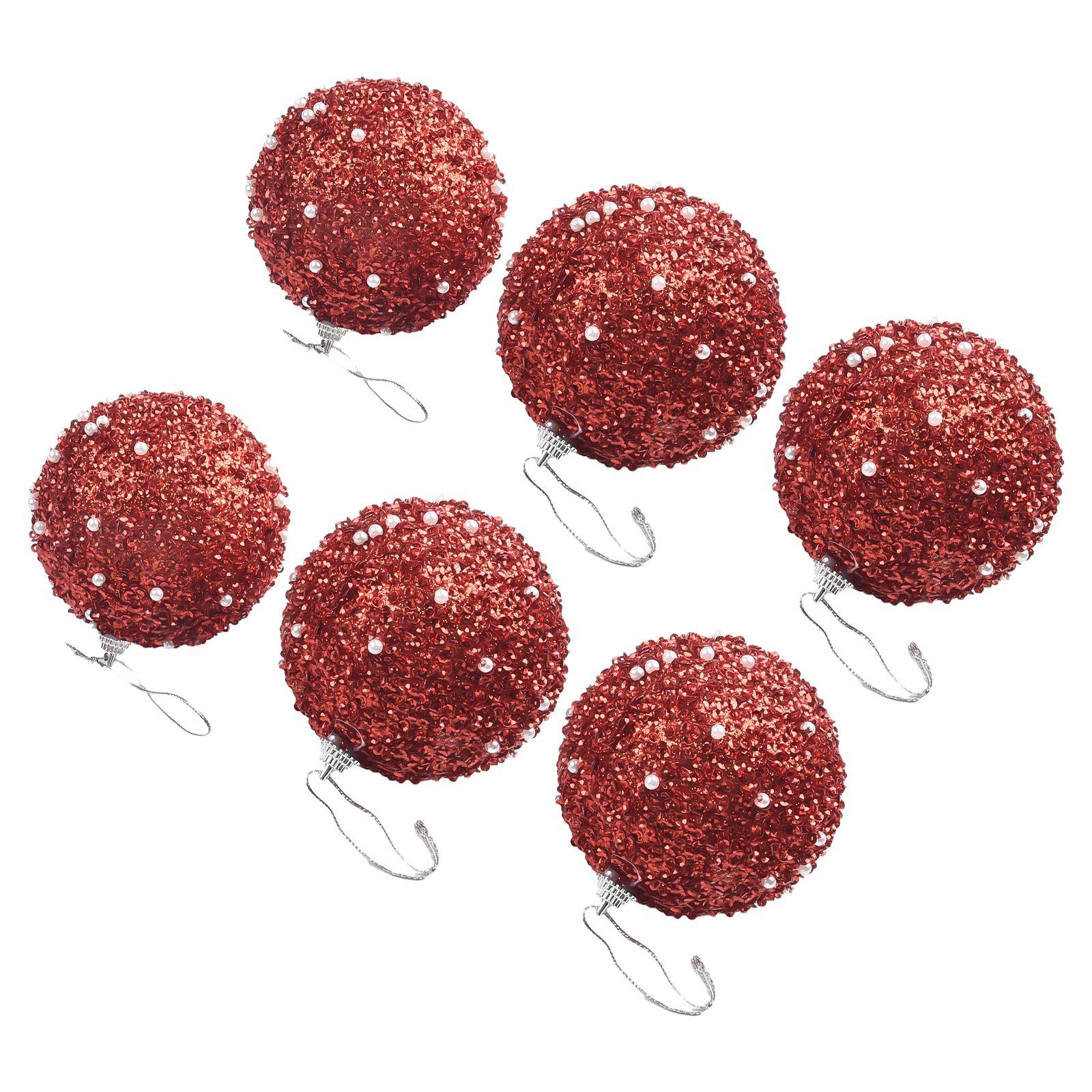 

Праздничная атмосфера Рождественские шары Маленькие животные Игрушки красный