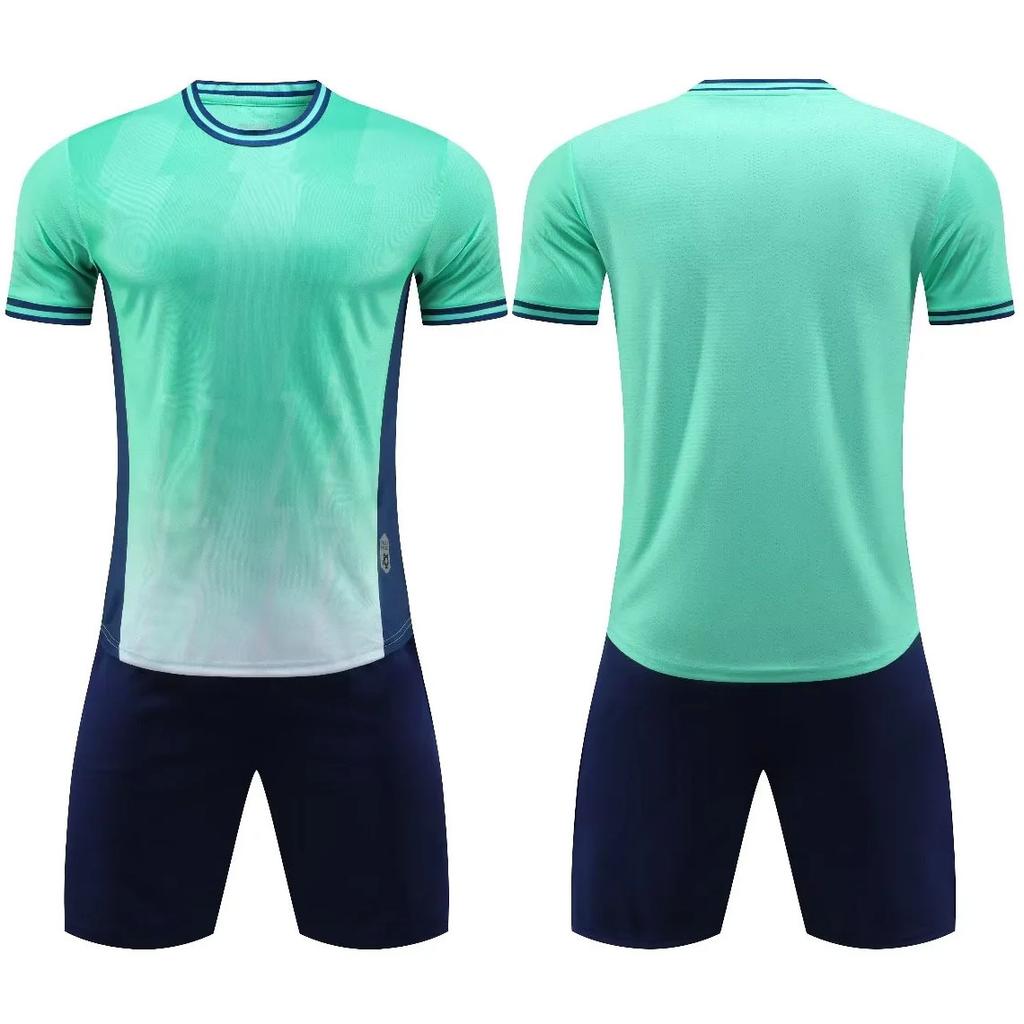 A large number of spot children's football jerseys men's, game jerseys summer training bilateral pockets short-sleeved children's football jerseys