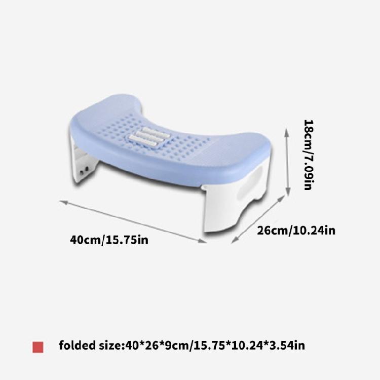 Household Toilet Footstool Squatting Tool Foot Seat Rest Helper Training Stand Portable Plastic Step Stools Easy To Use