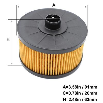 Oil Filter for Clio Mk4 0.9 Tce 2012-2019 Megane Mk3 Scenic Mk3 Dokker 1.2 Tce 152095084R 1520800Q1E
