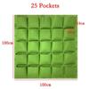 Vertical Wall-Mounted Green Planting Bag for Gardening and Seedlings