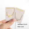 2025 Spring Stainless Steel Thousand Paper Cranes Pendant Bracelet for Girls
